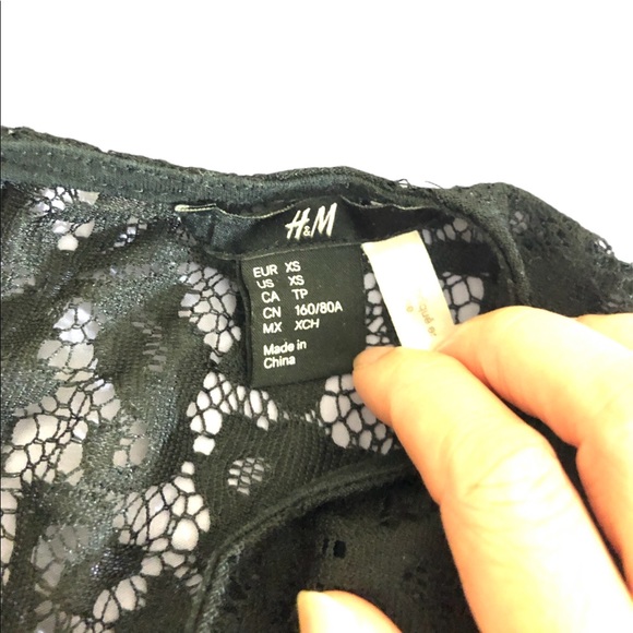 H&M Powder Beige Lace Top - Picture 3 of 3